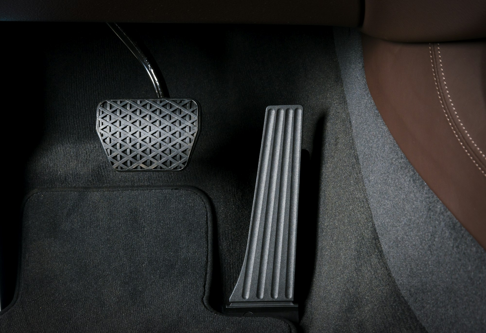 Brake and accelerator pedal of automatic transmission car